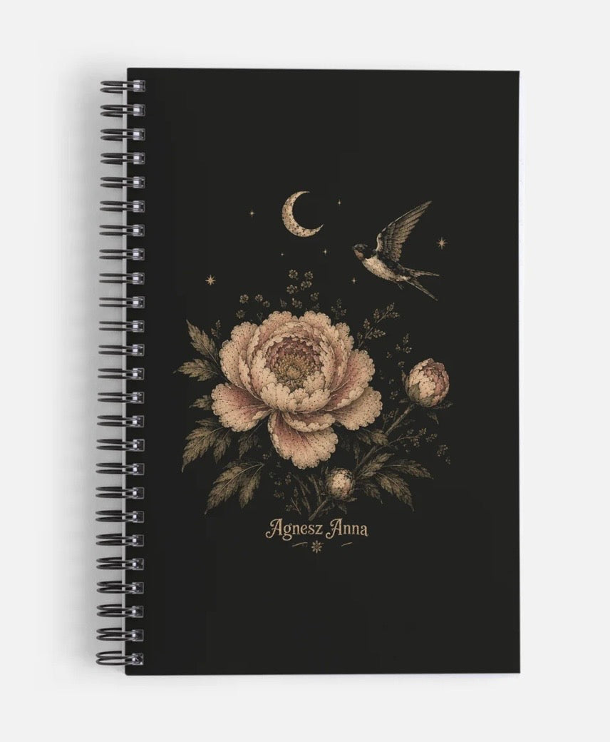 Moonlit Bloom Notebook